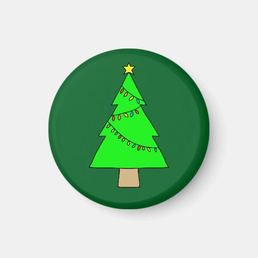 Tannenbaum Magnet (Vorne)