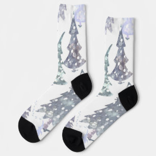 Tannenbaum-Muster Socken