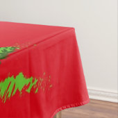 Tannenbaum-Muster Tischdecke (Beispiel)