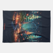 Tannenbaum Radiance Geschirrtuch (Horizontal)