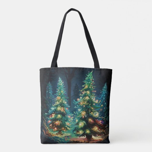 Tannenbaum Radiance Tasche (Rückseite)