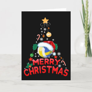 Tannenbaum Volleyball Santa Hat  2021 Weihnachten