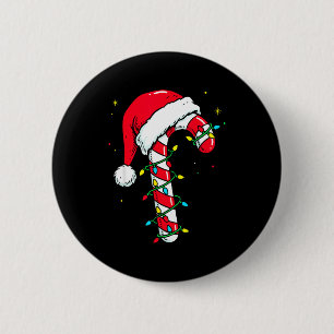 Tannenbaum-Weihnachts-Shirt-Santa-Hut-Familien-Mat Button