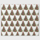 Tannenbaum-Weihnachtsbaum-Geschenk Geschenkpapier (Flach)
