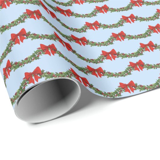 Tannenbaumzweige Geschenkpapier (Rolleneckpunkt)