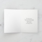 Tannenbaumzweige Holz Frohe Weihnachten (Innenseite)