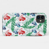 Tannenbaumzweige mit Berries Case-Mate iPhone Hülle (Rückseite (Horizontal))