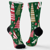 Tannenland Socken (Gewinkelt)