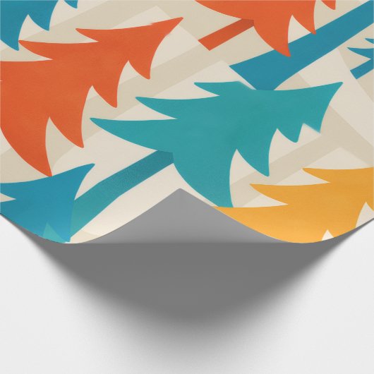 Tannenwald Geschenkpapier (Ecke)