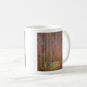Tannenwald I durch Gustav Klimt Kaffeetasse (VorderseiteRechts)