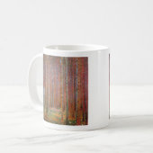 Tannenwald I durch Gustav Klimt Kaffeetasse (Vorderseite Links)