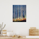 Tannenwald von Albert König Poster (Küche)