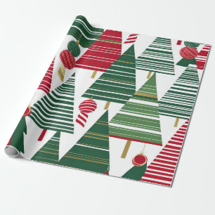 Tannenwald-Wrap-Papier Geschenkpapier