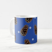 Tannenzapfen Kaffeetasse (Vorderseite Links)