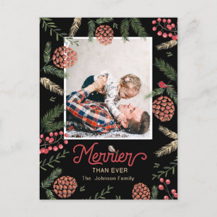 Tannenzapfen   Postkarte   Weihnachtskarte