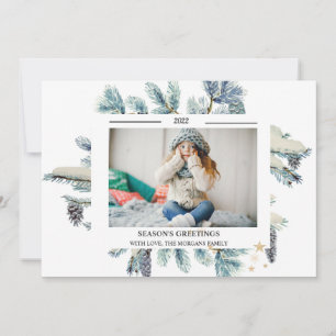 Tannenzweige Foto FROHE FESTTAGE