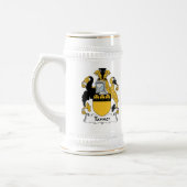 Tanner-Familienwappen Bierglas (Links)