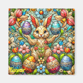 TANNER ~ Osterhasen und Eier ~ Magnet (Vorne)