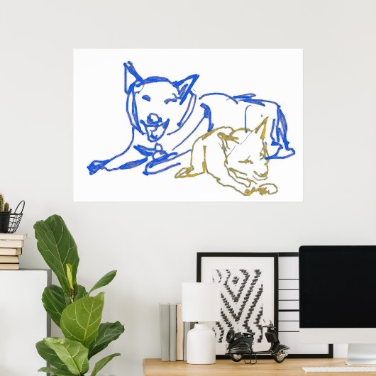 Tanner & Skyler Poster (Heimbüro)