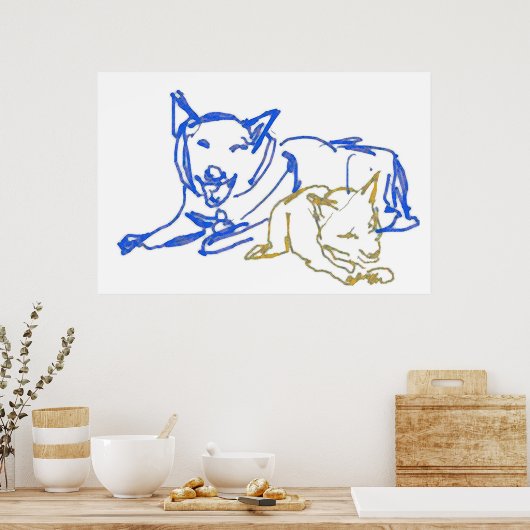 Tanner & Skyler Poster (Küche)