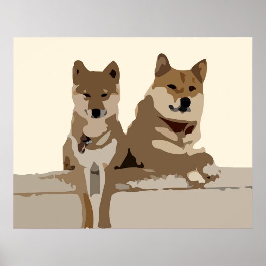 Tanner & Slyler Woodcut Poster (Vorne)