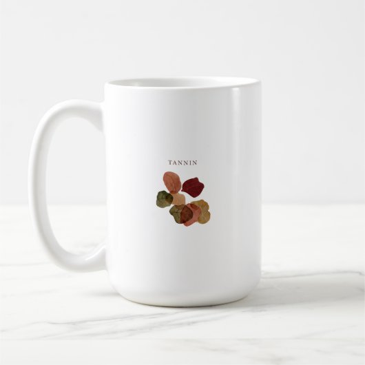 Tannin-inspirierte Blattkunst Kaffeetasse (Links)