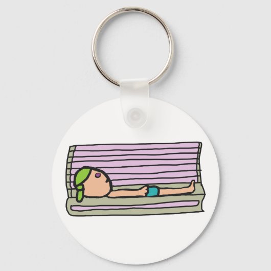 Tanning Bed Schlüsselanhänger (Vorderseite)