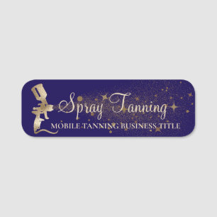 Tanning Girl Spray Airbrush Marine Namensschild