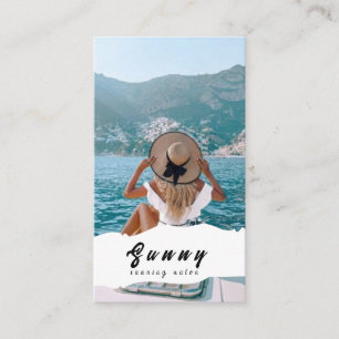 Tanning Salon Business Card Visitenkarte