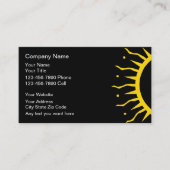 Tanning Salon Business Cards Visitenkarte (Vorderseite)