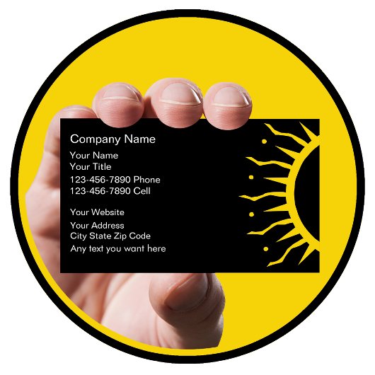 Tanning Salon Business Cards Visitenkarte