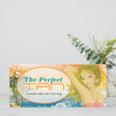 TANNING SALON GIFT-BESCHEINIGUNG (Stehend Vorderseite)