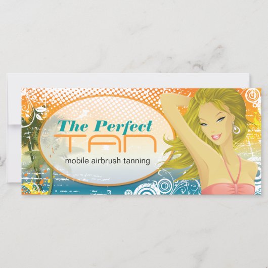 TANNING SALON GIFT-BESCHEINIGUNG (Vorderseite)