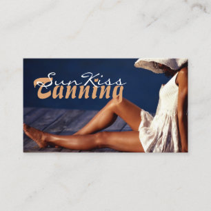 Tanning Salon Visitenkarte