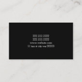 Tanning Salon Wellness-Center Business Card Visitenkarte (Rückseite)
