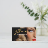 Tanning Salon Wellness-Center Business Card Visitenkarte (Stehend Vorderseite)