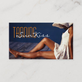 Tanning Salon Wellness-Center Business Card Visitenkarte