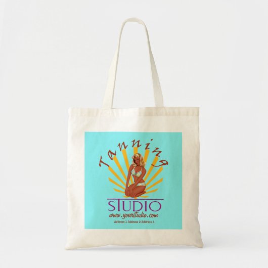Tanning Studio - Beutel Tragetasche (Vorne)
