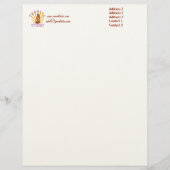 Tanning Studio - Letterhead Briefkopf (Vorderseite)