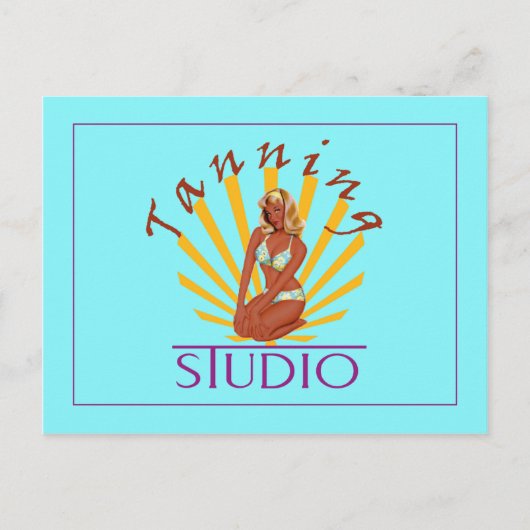 Tanning Studio - Postkarte (Vorderseite)