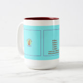 Tanning Studio - Tasse, Cup Zweifarbige Tasse (Vorderseite Links)