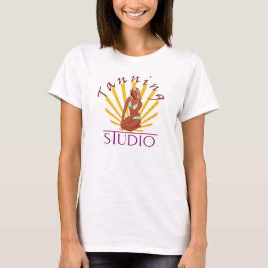 Tanning Studio - TShirt (Vorderseite)