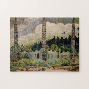 Tanoo, Q.C.I, 1913, von Emily Carr Puzzle