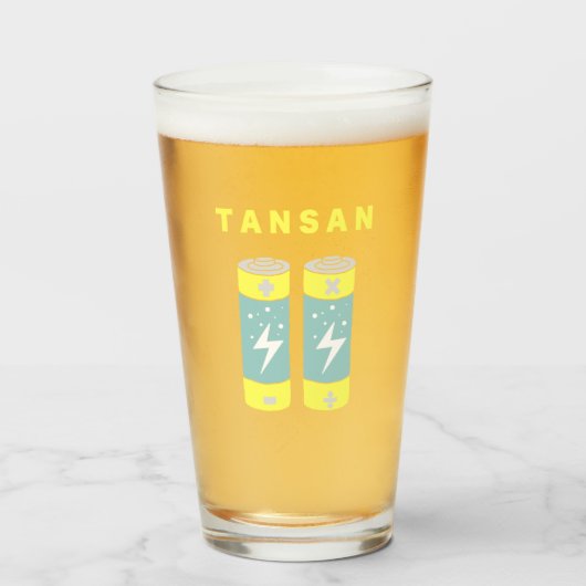 TANSAN-Akkus Glas (Vorne (Gefüllt))