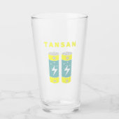 TANSAN-Akkus Glas (Vorderseite)