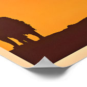 Tansania-Afrika-Reiseplakat Poster (Ecke)