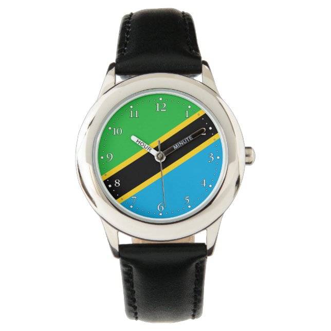 Tansania Armbanduhr (Vorderseite)