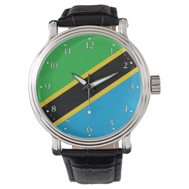 Tansania Armbanduhr (Vorderseite)