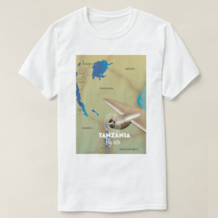 Tansania auf dem Luftweg T-Shirt