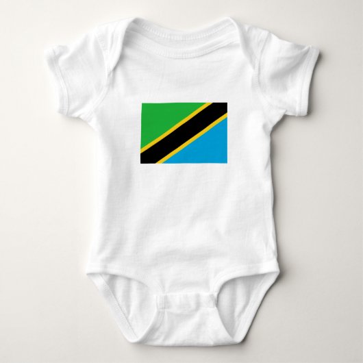 Tansania Baby Strampler (Vorderseite)